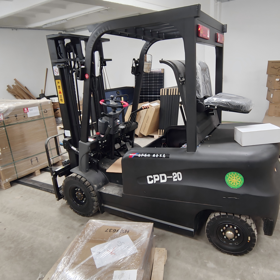 Electric Forklift Pallet Stack - Heavy Equipment Battery ulasan dan harga