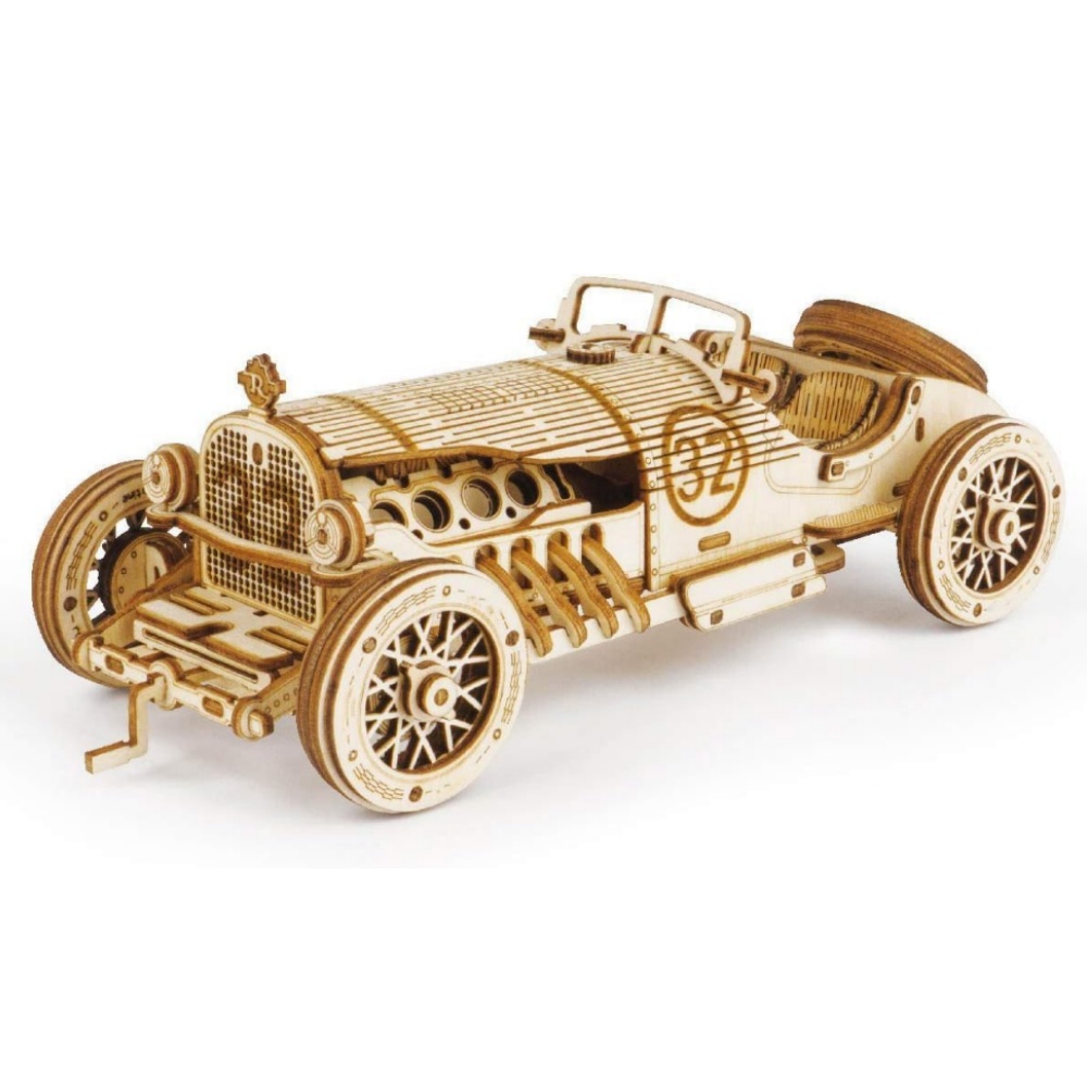 Robotime Classic Car 3D Wooden - Heavy Equipment Vehicles ulasan dan harga