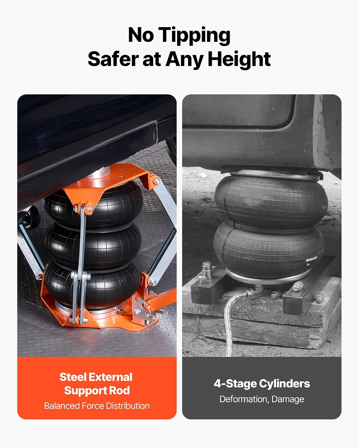 Triple Bag Air Jack With Suppo - Heavy Equipment Vehicles ulasan dan harga