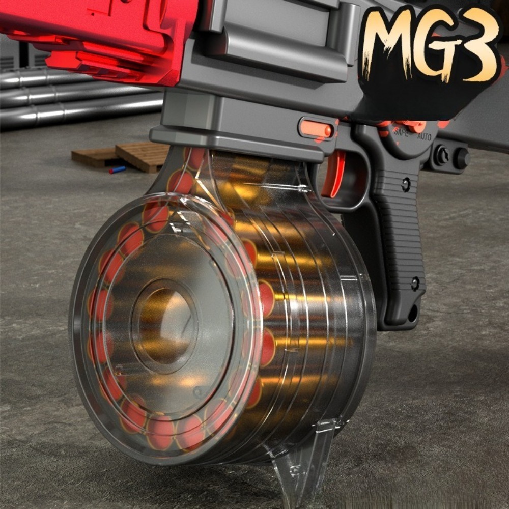 MG3 Shell Ejecting Soft Bullet - Heavy Equipment Certificate ulasan dan harga