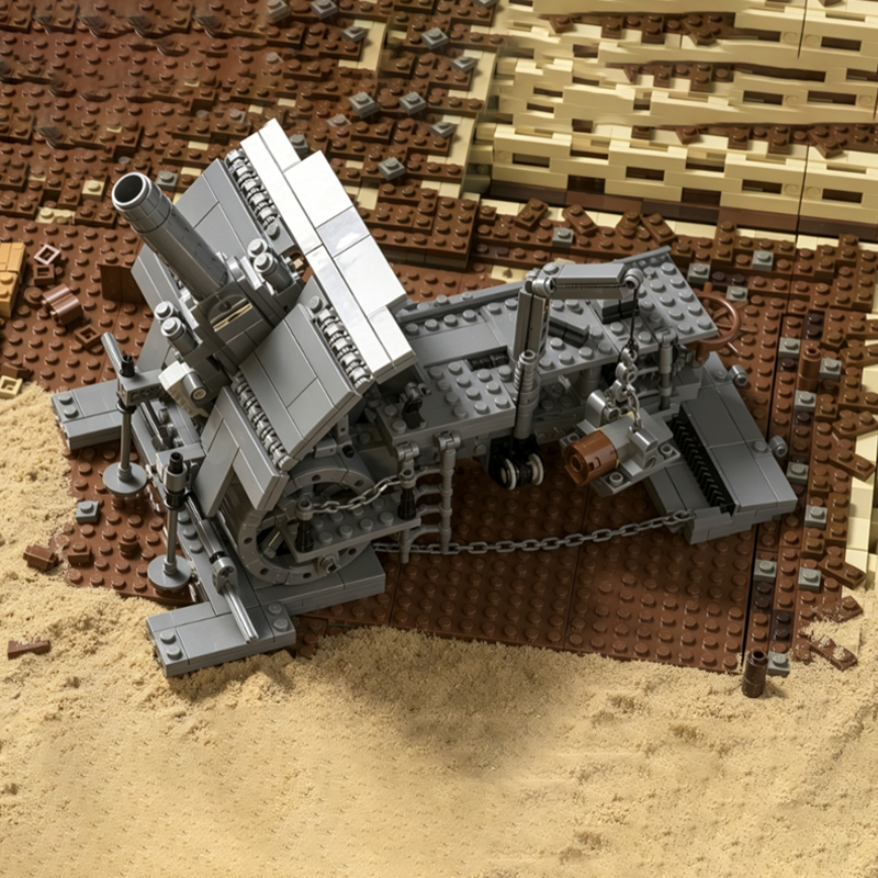 Heavy Siege Mortar Model MOC B - Heavy Equipment Battery ulasan dan harga
