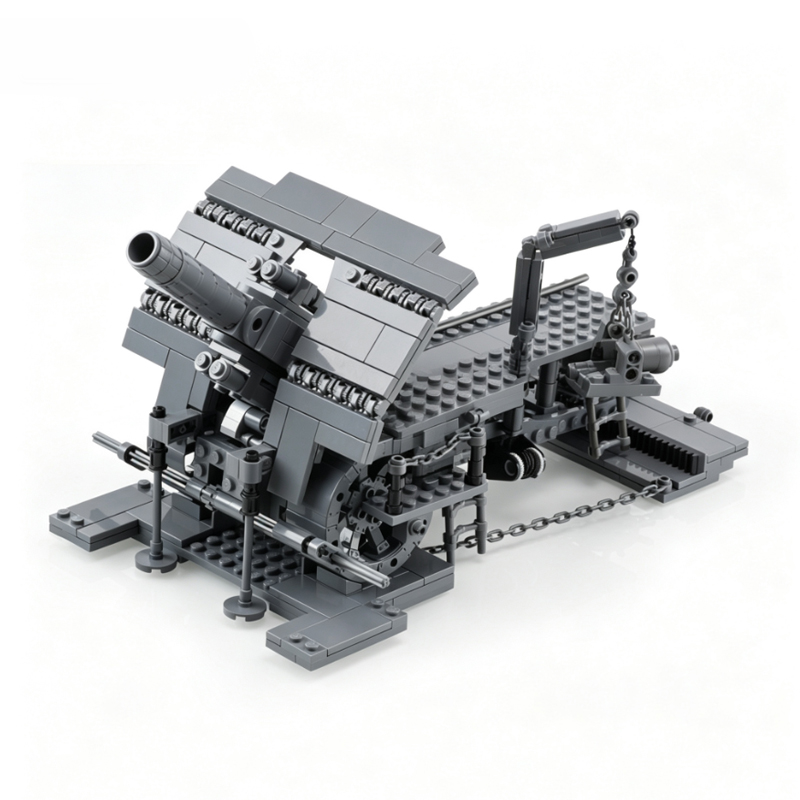 Heavy Siege Mortar Model MOC B - Heavy Equipment Battery ulasan dan harga