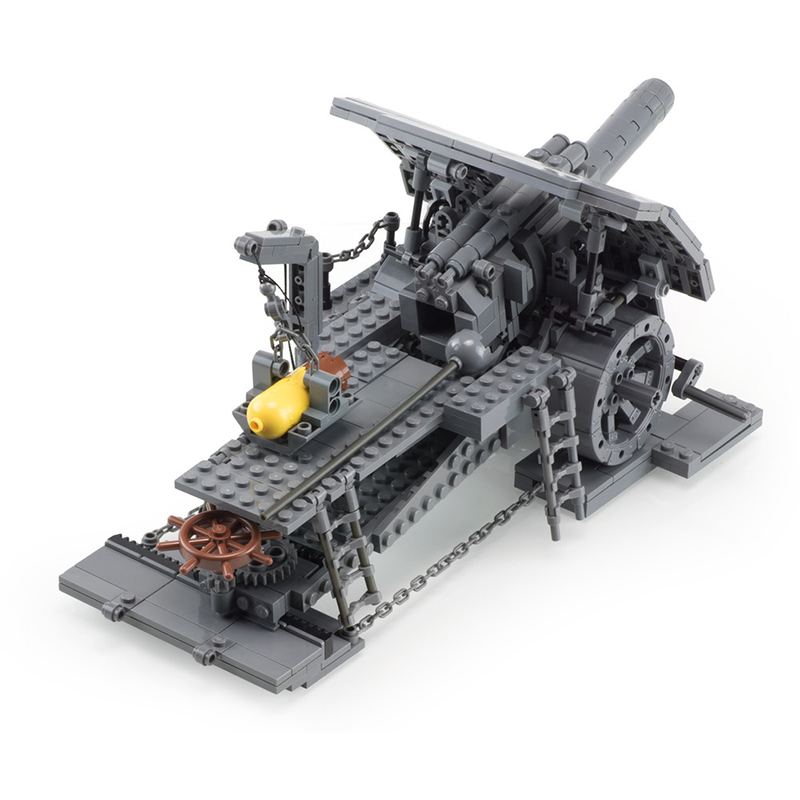 Heavy Siege Mortar Model MOC B - Heavy Equipment Battery ulasan dan harga