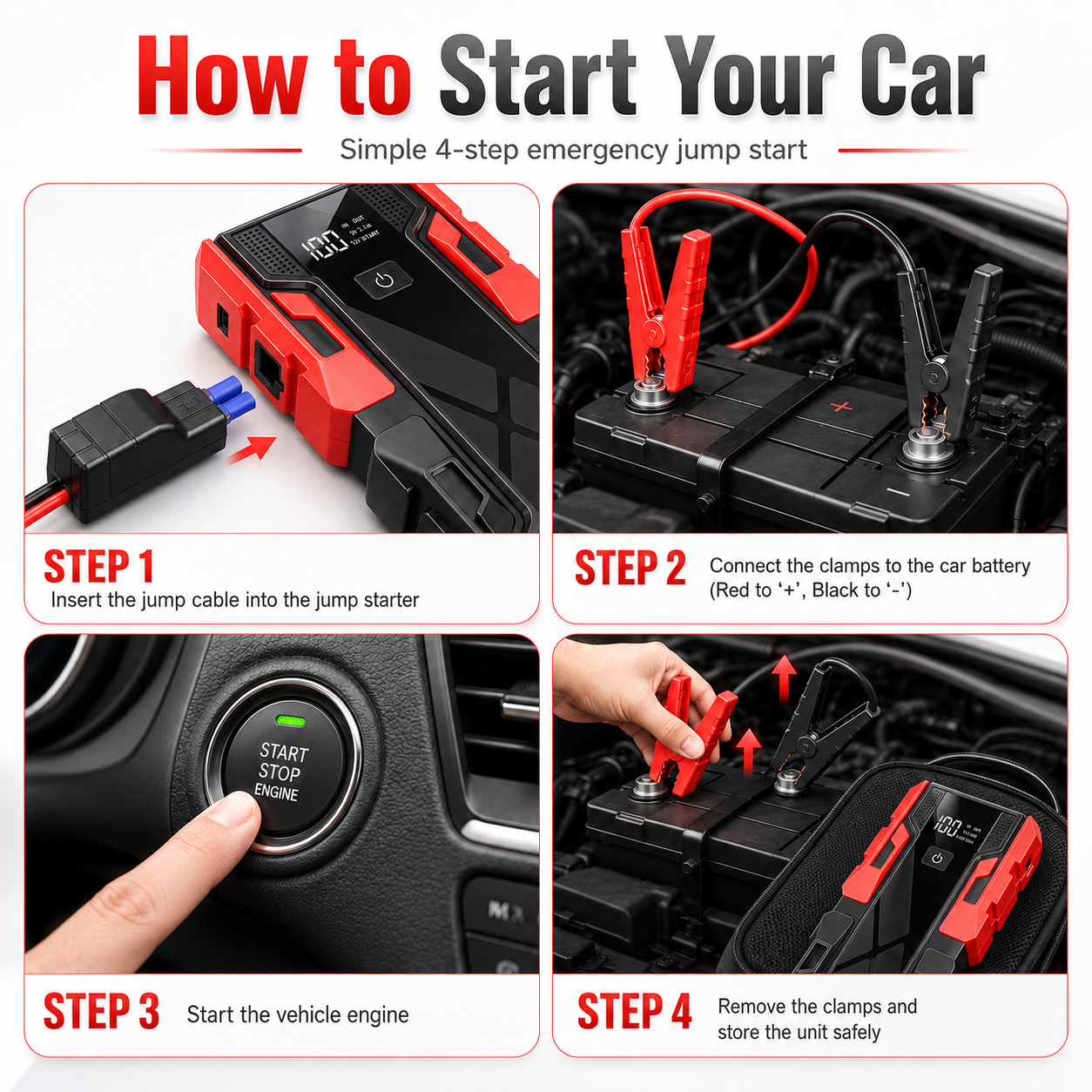 12V 99800mAh Portable Car Jump - Heavy Equipment Battery ulasan dan harga
