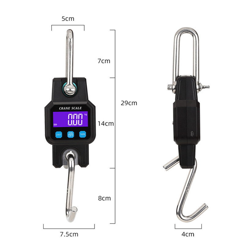 300kg/50g Bluetooth Crane Scal - Heavy Equipment Battery ulasan dan harga