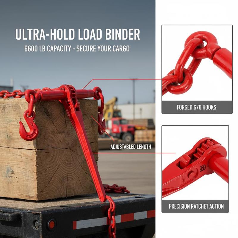 Ratchet Load Binder 5/16-3/8 I - Heavy Equipment Vehicles ulasan dan harga